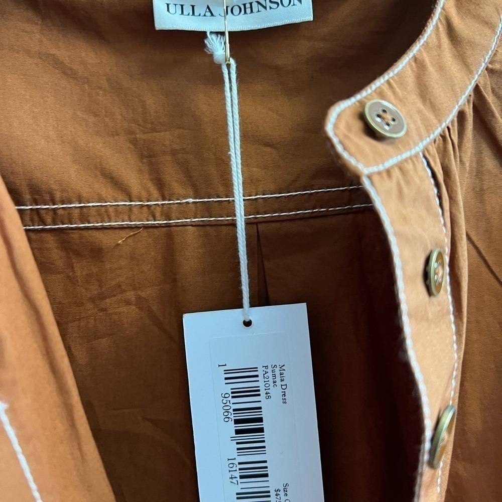 ULLA JOHNSON Maia Belted Dress - Picture 10 of 11